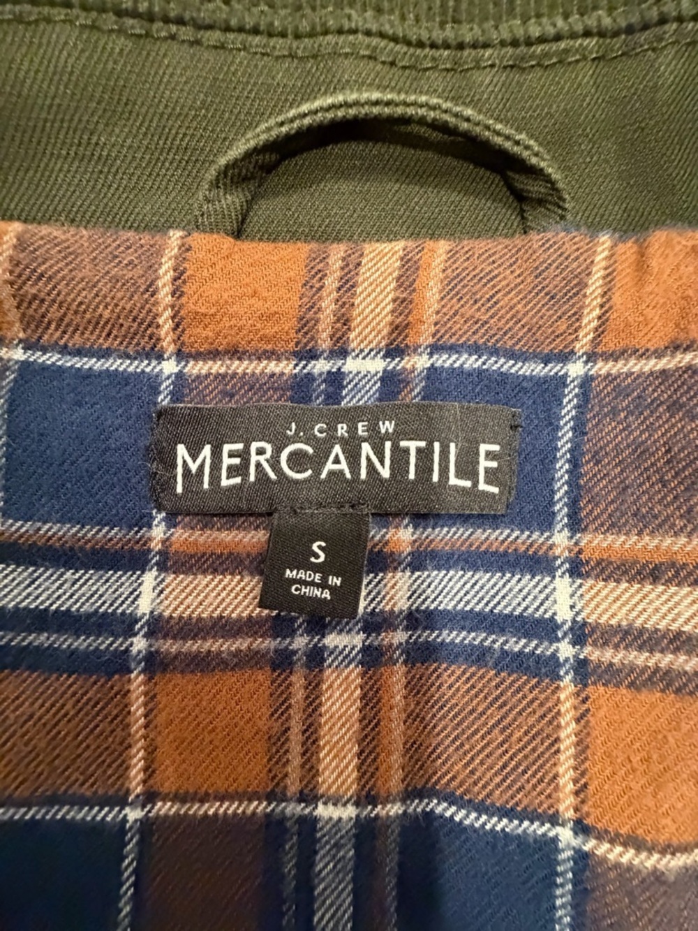 Olive Green Men's Field Jacket - Picture 5 of 6